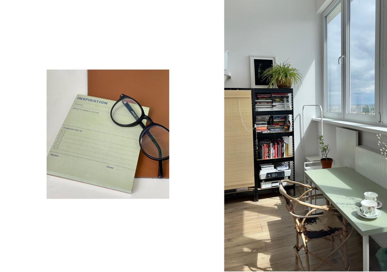 Atelier W Sercu Warszawy Z Panoramicznym Widokiem *