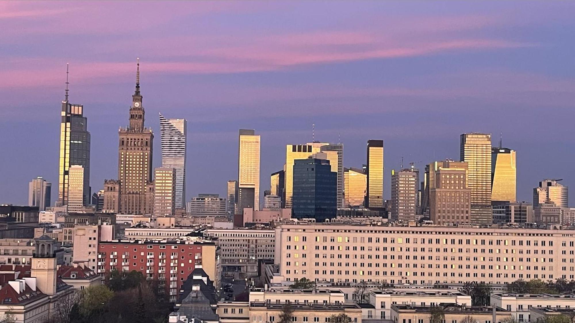 Atelier W Sercu Warszawy Z Panoramicznym Widokiem Warschau