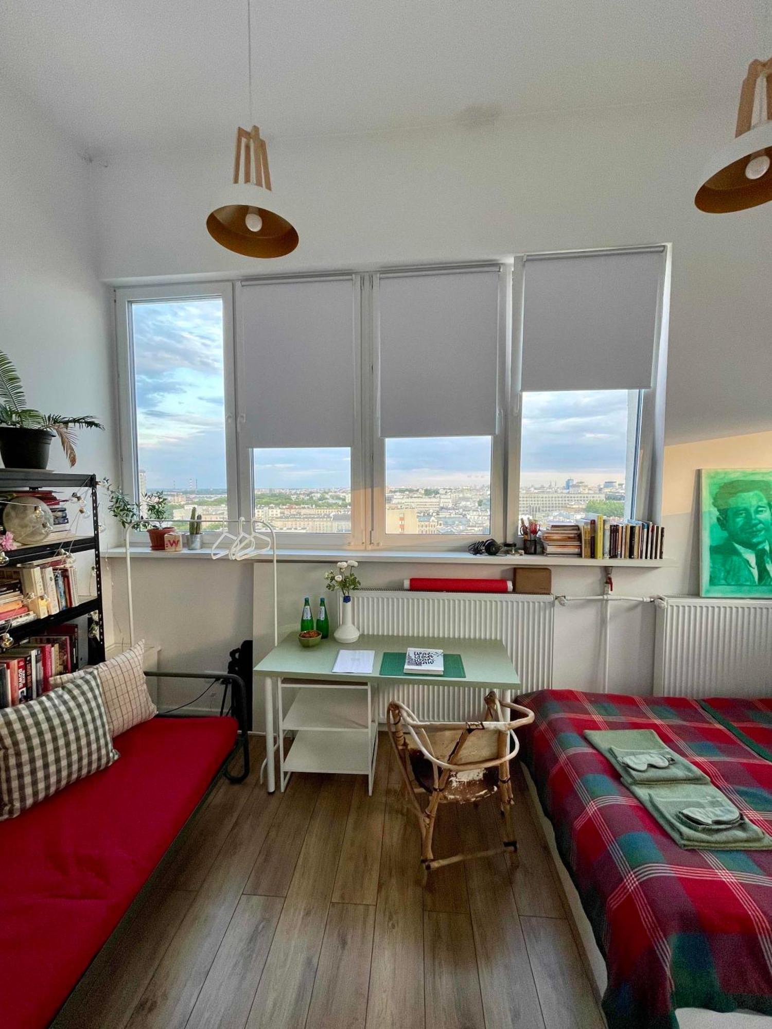 Atelier W Sercu Warszawy Z Panoramicznym Widokiem * Warschau